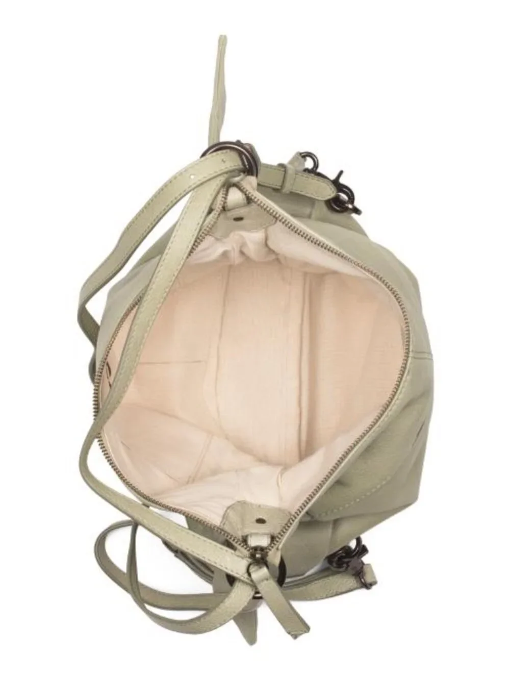 FRYE Leather Nora Hobo Backpack